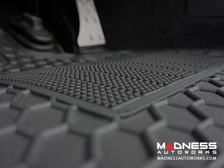 smart fortwo Floor Mats All Weather Rubber 451 model Deluxe Version